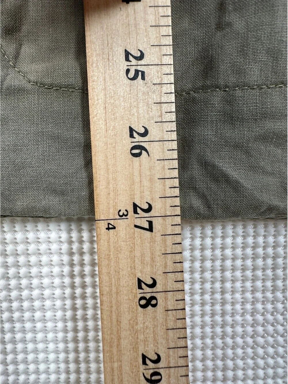 Vtg 80s Banana Republic Mill Valley Cotton Safari Hooded Utility Vest Green L